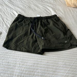 NWOT Fabletics Men's Athletic Shorts - Olive Green